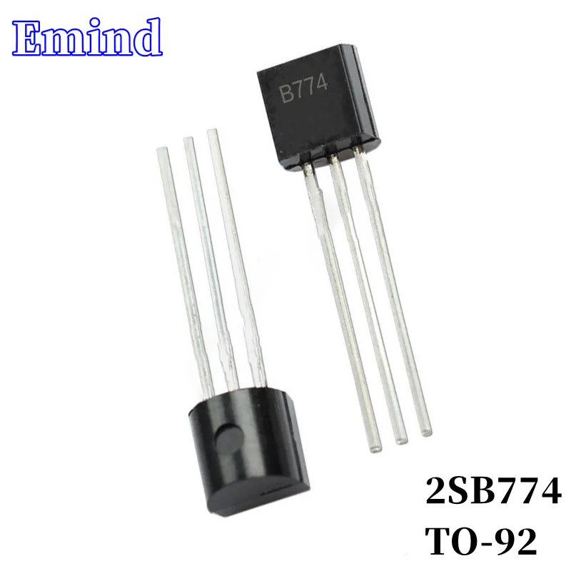 

100Pcs 2SB774 B774 DIP Transistor TO-92 Type PNP Bipolar Amplifier Transistor 25V/100mA