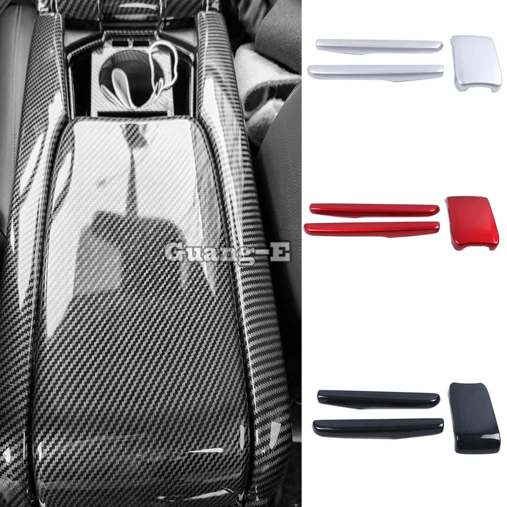 

For Honda Civic 10th 2016 2017 2018 2019 2020 2021 Center Armrest Box Covers Car Interior Accessories Protector Decoration