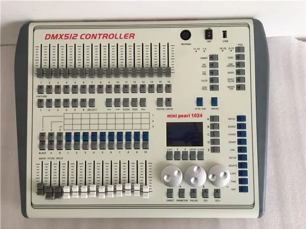 Контроллер DJ Mini Pearl 1024, контроллер DMX, управляемая консоль DMX512, контроллер