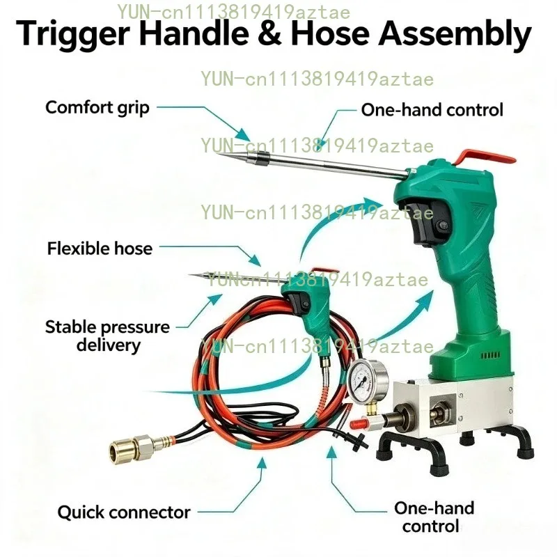 High‑Pressure Tile Grouting Injector Machine for Hollow Tile Marble Stone Wall Repair Grouting Device Complete Construction Tool