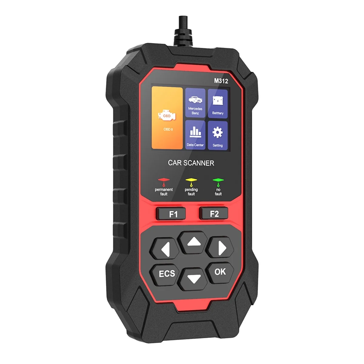 A04I M312 أداة تشخيص السيارات متعددة اللغات Obd2 لقارئ رمز السيارة المحمول #2