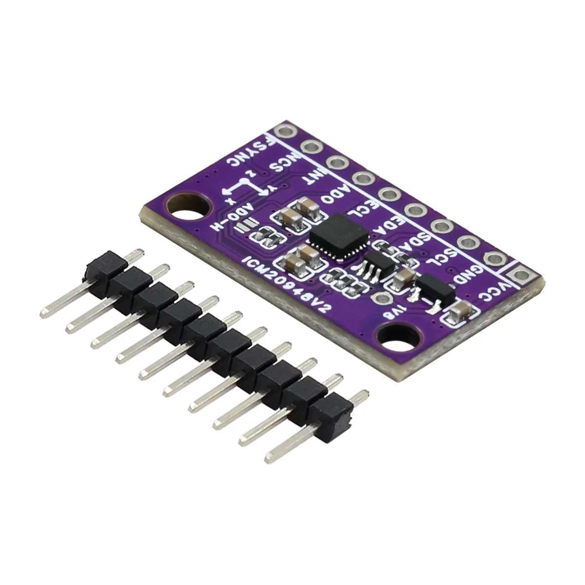 GY-ICM20948V2 9DOF Sensor 9-Axis Modul Sensor Kecepatan dan Medan Magnet ICM20948V2 ICM-20948 Menggantikan MPU-9250 SSQ