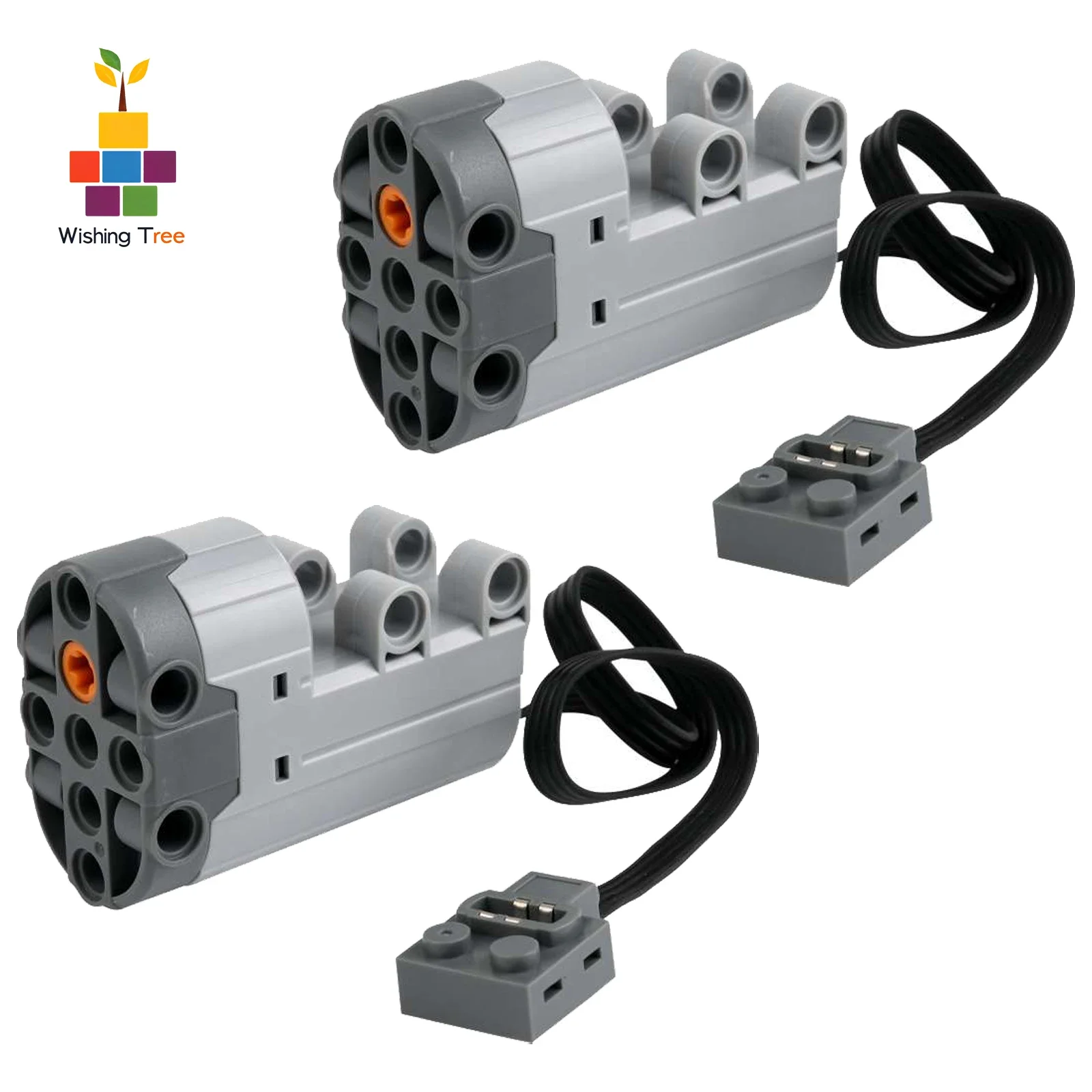 

Серводвигатель рулевого управления 88004, совместимый с популярными строительными блоками, двигатель L, 2/4/6 упаковок, игрушки для технических строительных автомобилей