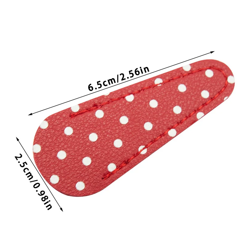 الإبداعية مقص غمد يغطي حامي مفيدة لشارب أشار تلميح القص موجة نقطة مقص غطاء مقص الجلود واقية #6