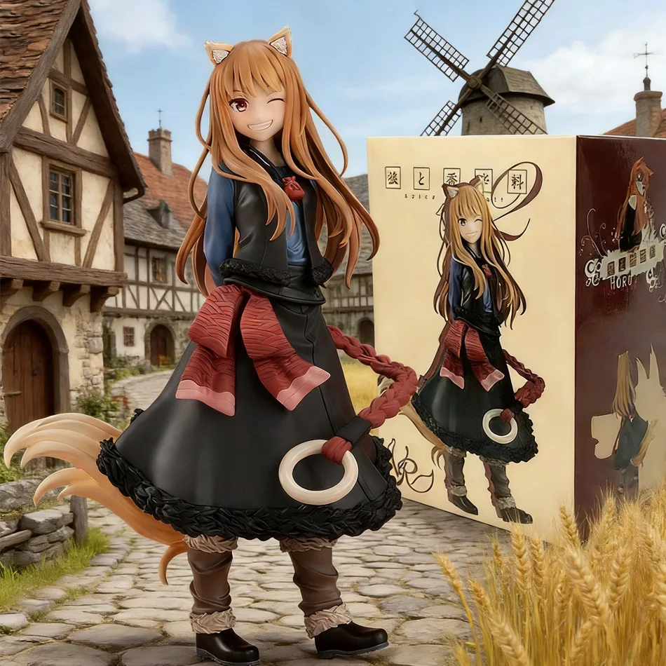 17CM Spice And Wolf Horo PVC Anime Actionfiguren Modell Sammlerstück Ornament Anime Cartoon Modell Spielzeug Geschenk