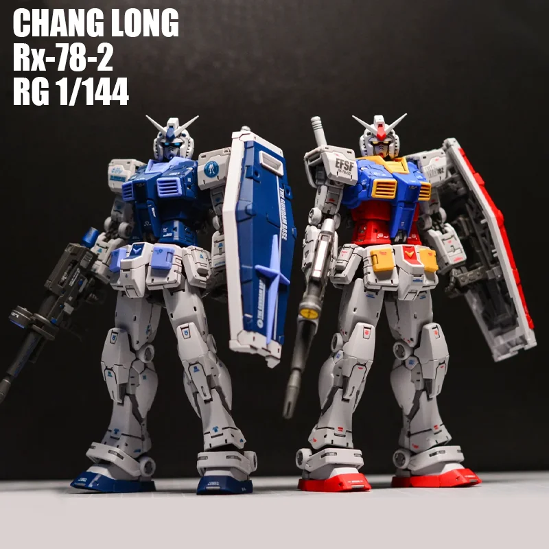 

5501 Changlong RX-78-2 Ver 2.0 RG 1/144, сборная модель в базовой расцветке, игрушка, подвижные суставы, робот-меха, подарок для детей