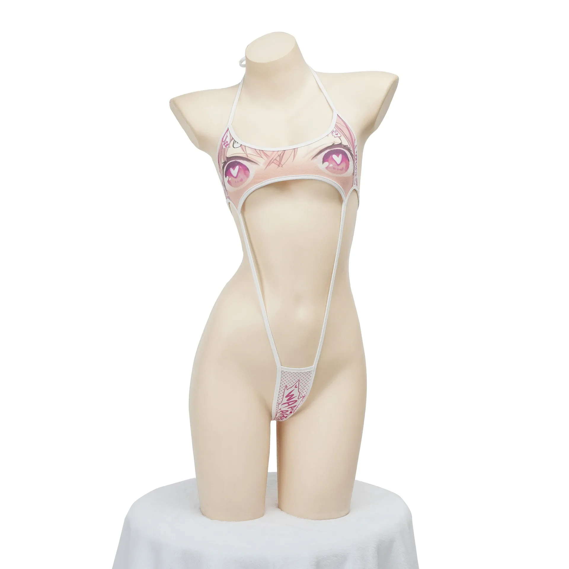 

Anime Game Nicole Demara Cosplay Bodysuit Sexy Lingerie Swimsuit Greek Mythology Three-point Semi Transparent Underwear Bikinis