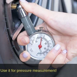 Universal Tire Pressure Meter for Cars and Trucks, Essential Auto Tire Monitoring Tool