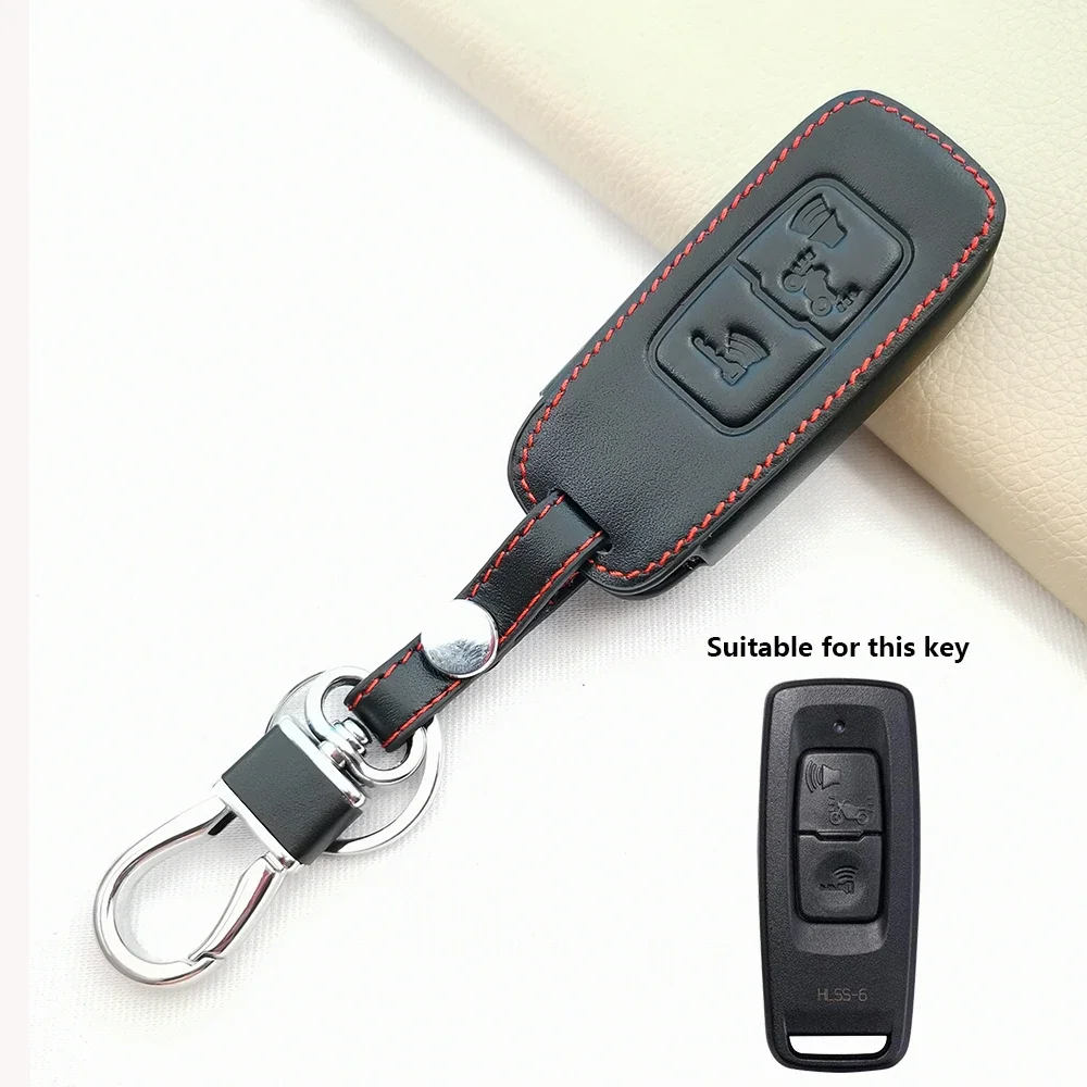 2021 2022 Leather Remote Keychain Holder Key Cover Case For Honda PCX 160 125 PCX125 PCX160 VISION SH350 ADV 150 350 2 3 Buttons