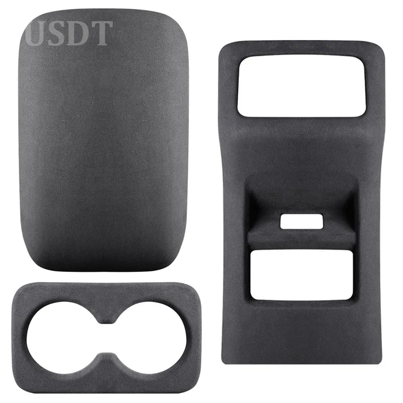 

For BYD SONG PLUS DM-i EV 2021 2022 2023 2024 TOP Suede Rear Armrest Box Lid Sheath Shell Cover Back Air Vent Anti-kick Mat