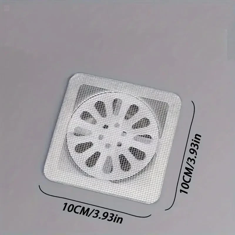 Floor drain sticker kitchen anti clogging filter screen, bathroom hair filter sticker, insect proof floor dra