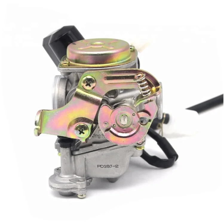 Motorcycle Carburetor PD18J GY6-50 GY6-60 GY6-80 Scooter Engine Part Carburetor 50CC 60CC 80CC 2-Stroke Carburetor