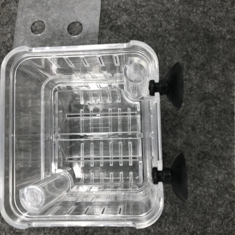 

2pcs Double Layer Chamber Fish Hatchery Breeding Box For Isolating Aggressive