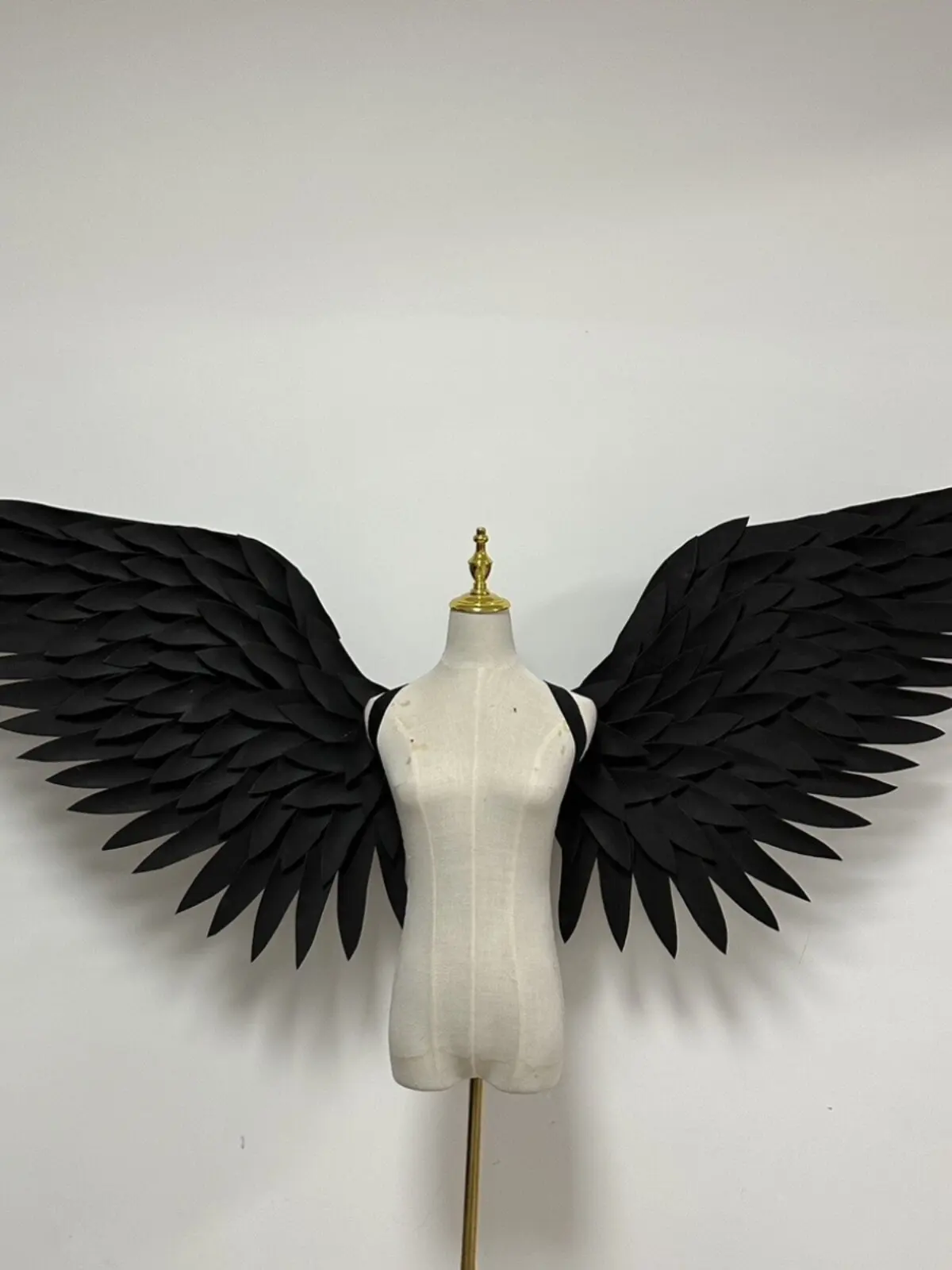 Black Adult Angel Wings Large Black Party Cosplay Costume Photo Props Party Birthday Festival Carnival Christmas Halloween Party