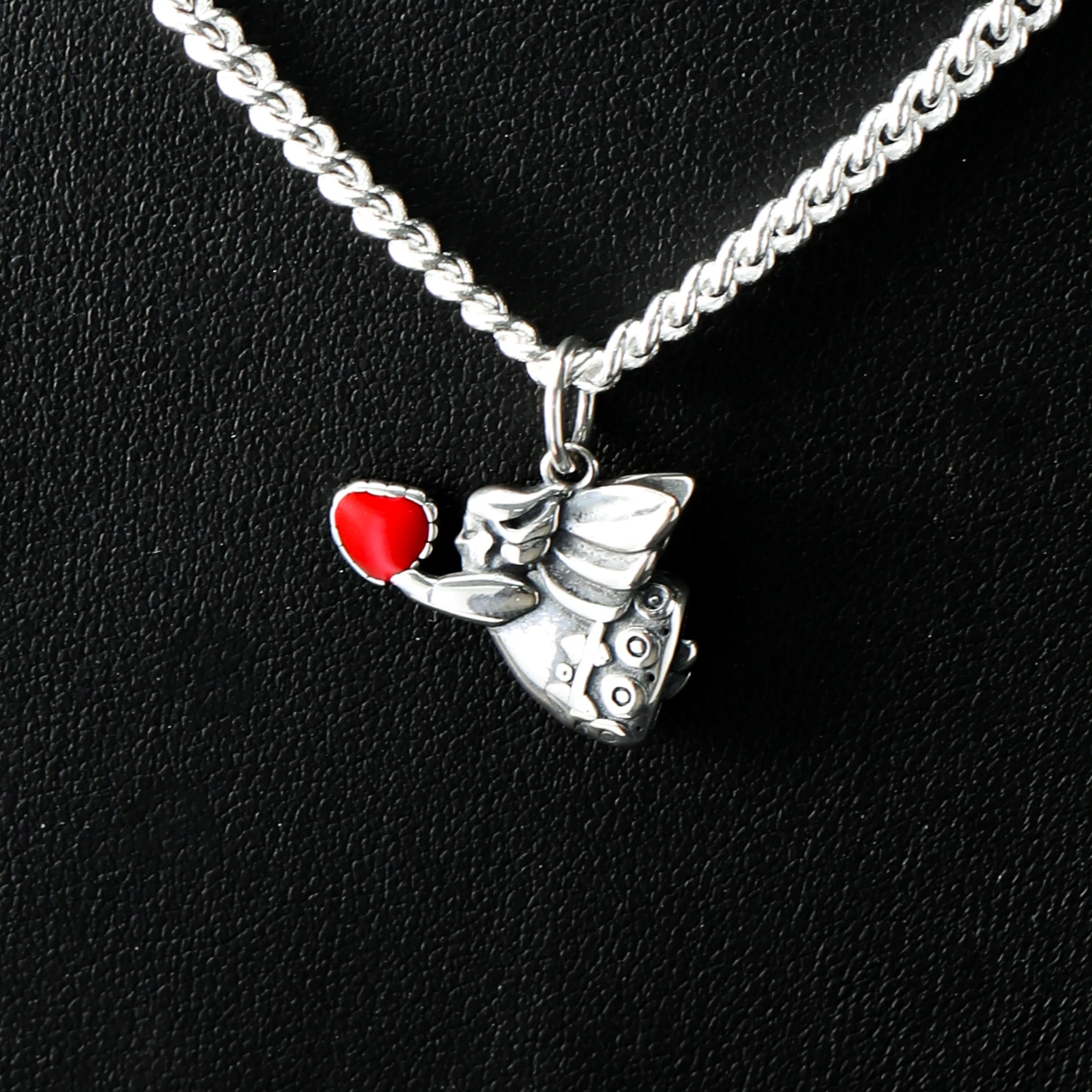 S925 sterling silver James Avery Enamel Love Angel Charm