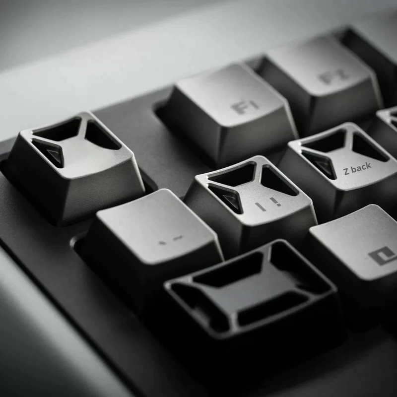 Aluminum Alloy Keycap Custom Keycaps CNC N²/Neural Node  Mechanical Keyboards CNC