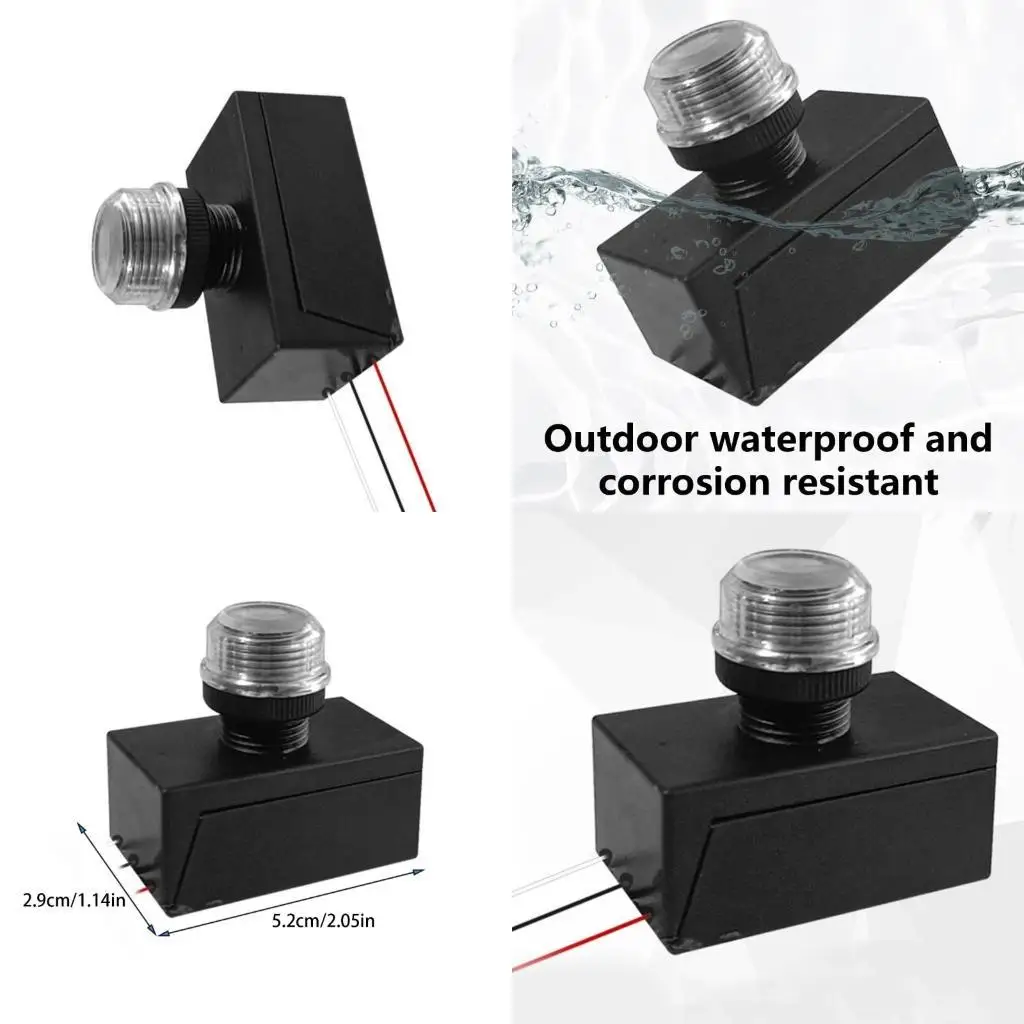 

652F Grill Igniter Outdoor Grill Igniter Plastic High Sensitivity Outdoor Light Sensoring Switches Simple Installation for Home