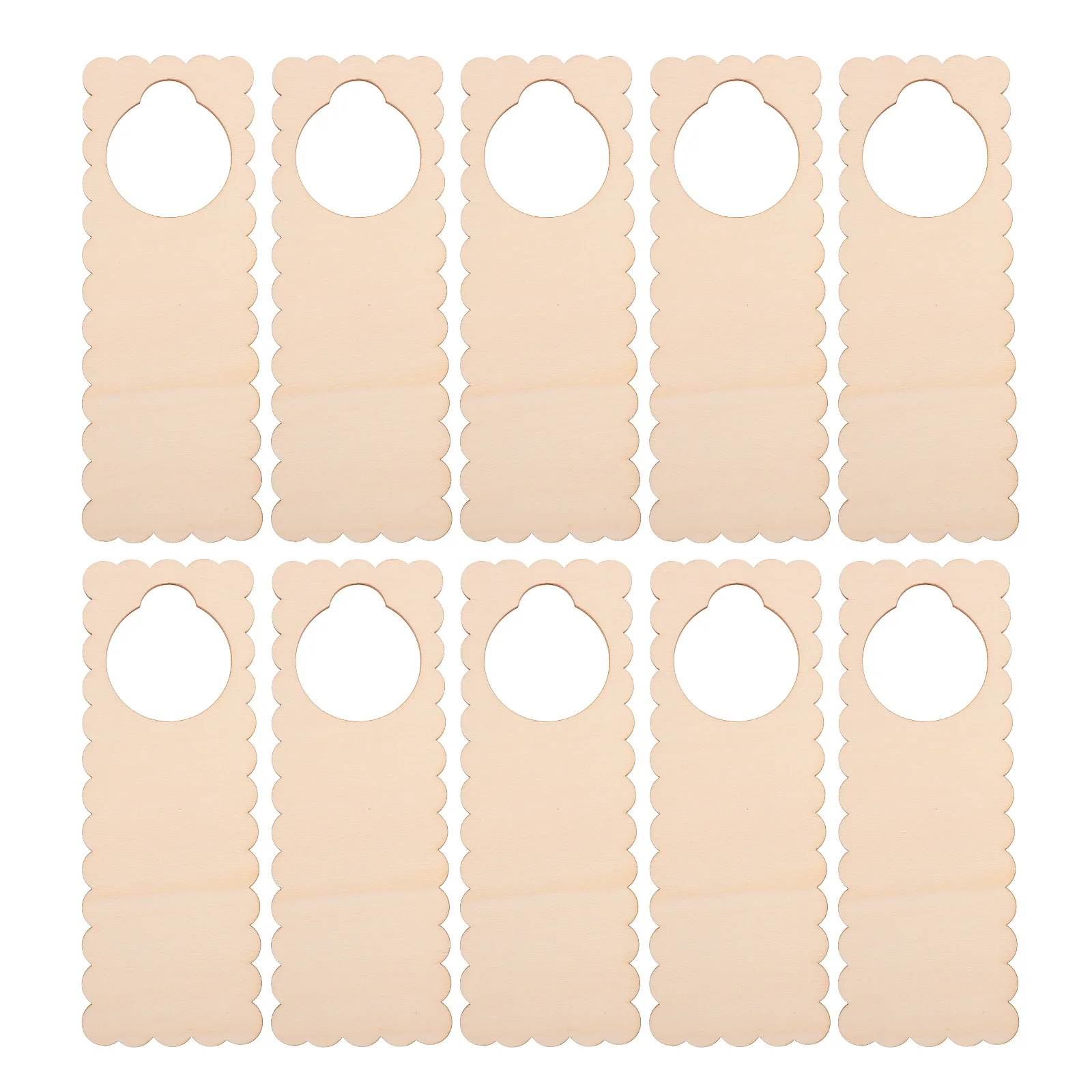 10 قطعة علامة باب خشبية فارغة معلقة اللوحة Diy بها بنفسك الكتابة على الجدران الديكور الحرفية لم تنته الخشب قلادة للمنزل هدية ديكور #4