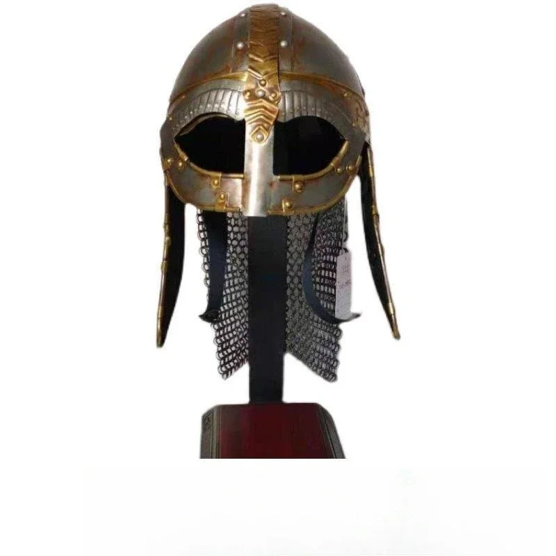 

Handmade Indian Norman Viking Helmet Halloween Spartan Style Hat
