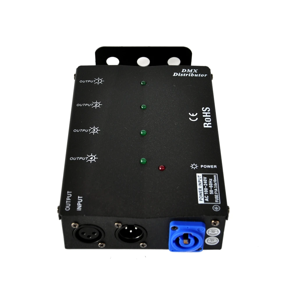 Multiple Installation Methods 4 DMX Distributor DMX High Voltage Protection Independent Input Output Signal 110V 220V