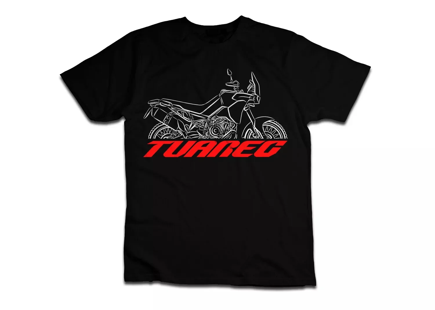 

2024 Men T Shirt Casual Aprilia Tuareg 660 Motorcycle T-shirt Graphic Summer Short Sleeves 100% Cotton Streetwear S-3XL Cool Tee