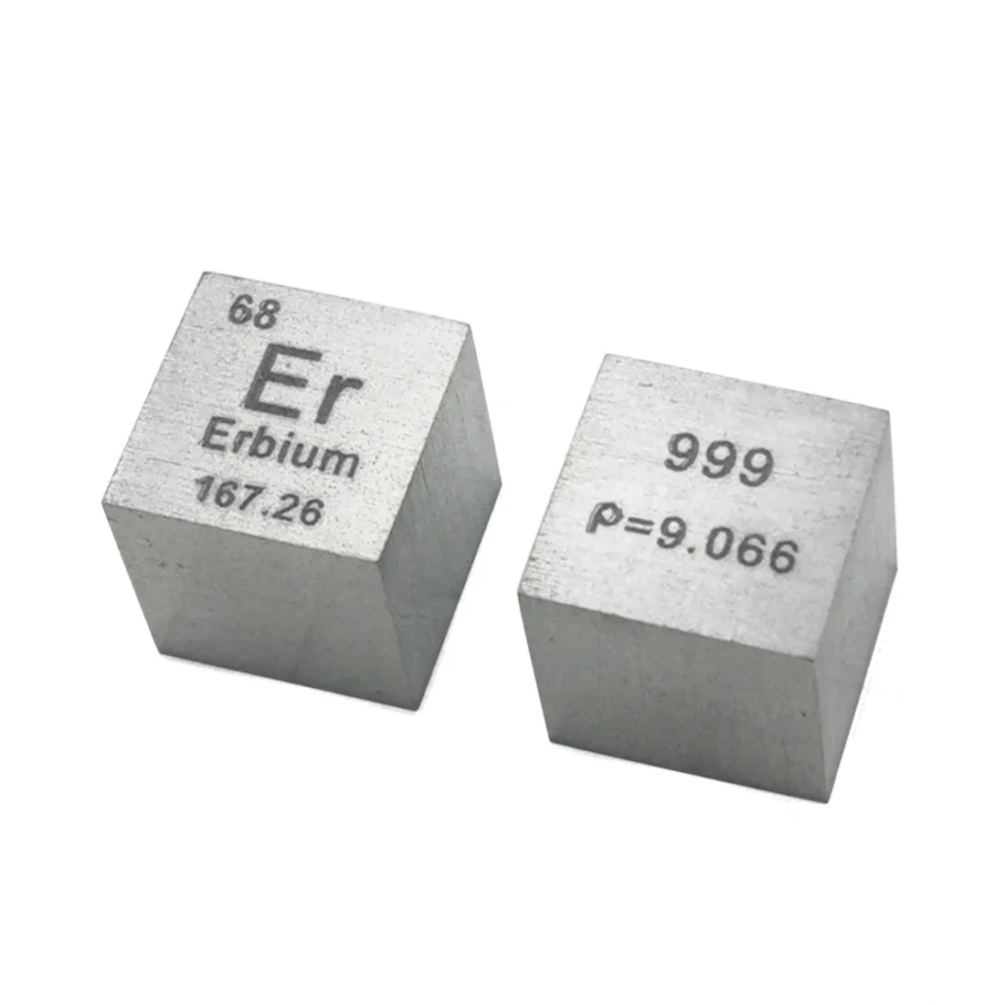 

High Purity 99.9 Pure Erbium Er Carved Element Periodic Table 10mm Cube