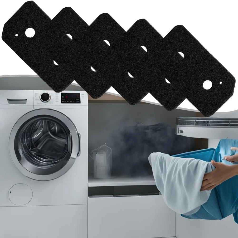 لبوش ولسيمنز غسالة مجفف رغوة مجموعة مرشح 5 مرشحات بديلة للصيانة العادية والأداء الأمثل