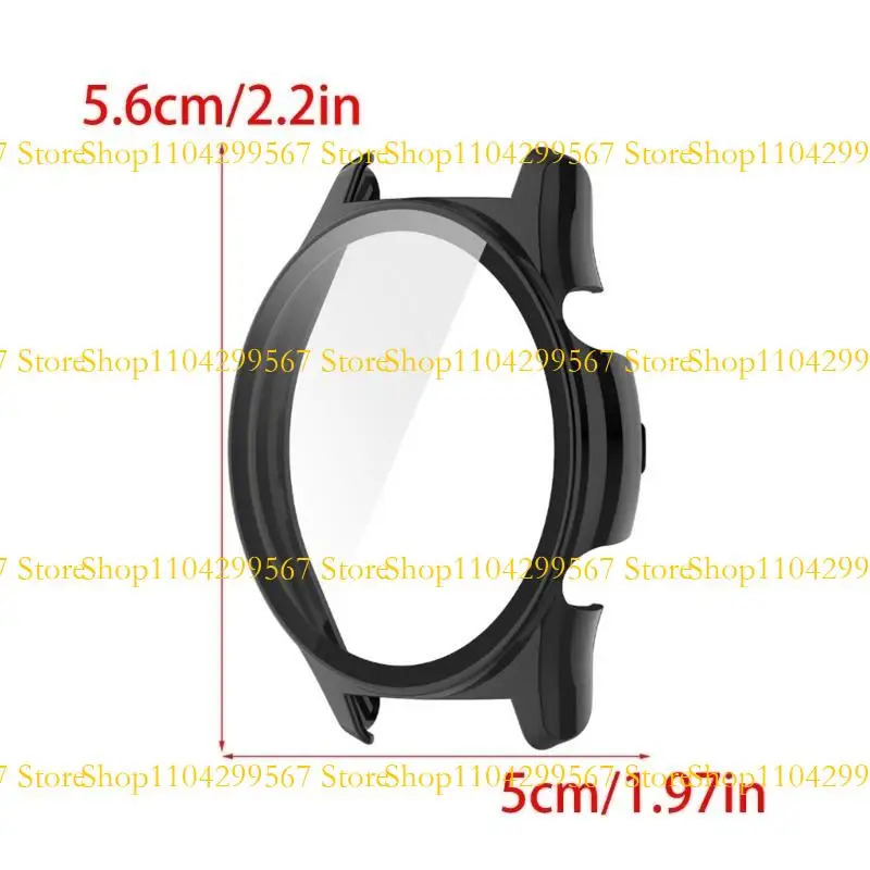 CS1W Watch PC Case Protectores pantalla vidrio templado para reloj GS4 Smartwatch