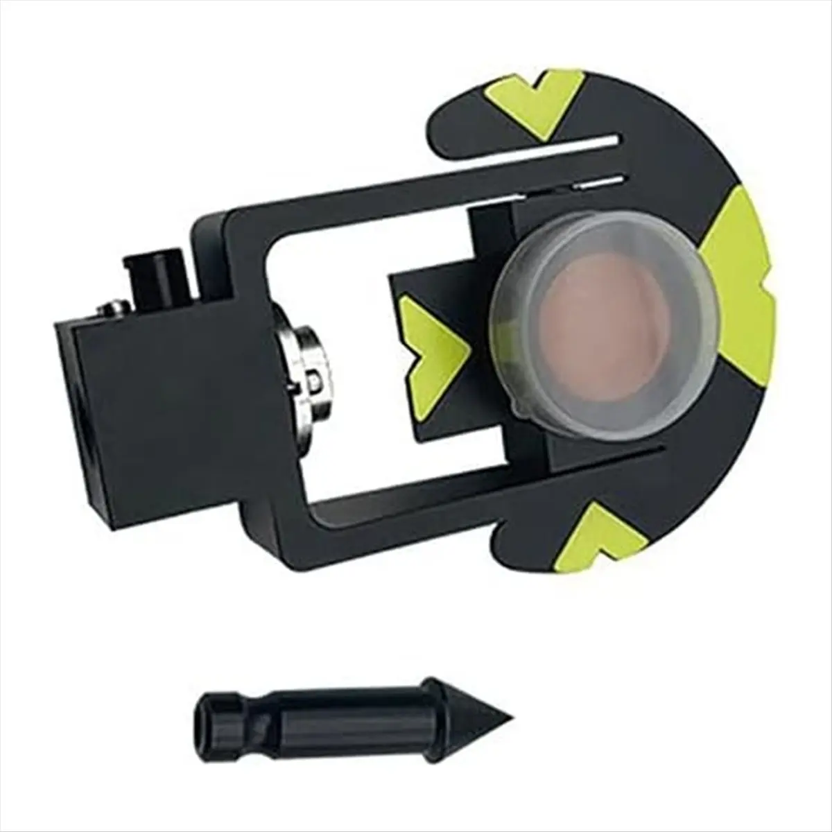 Y476A J~GMP101 Mini Prism Replacement for Total Station Peanut All Metal Reflective Mini Prism Set Surveying Instruments