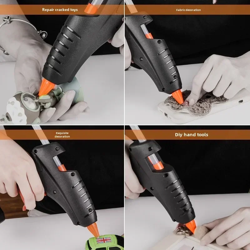 High Quality Industrial Grade Cordless Hot Glue Gun with Lithium Battery Rechargeable for DIY and Professional Uses