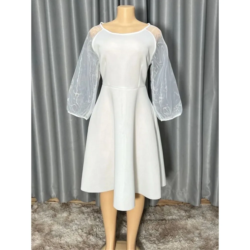 Женские платья для свадебной вечеринки, халат миди с пышными рукавами, Дубай, африканское вечернее платье 2024, модная одежда, элегантное женское платье Boubou