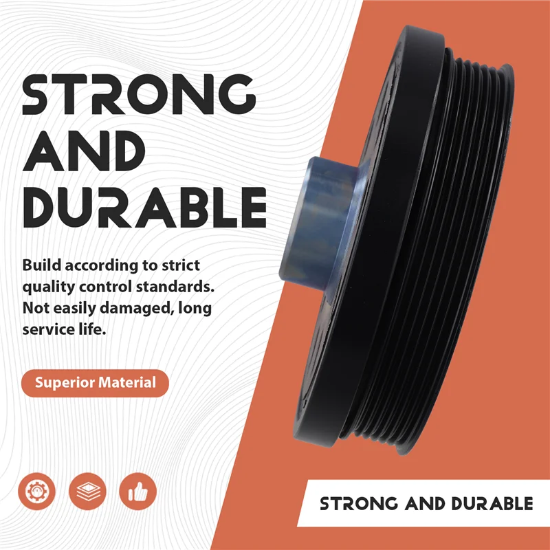 

Crankshaft Pulley For BMW 11238512072 11237799153 X1 X3 F20 F20 LCI F21 F21 LCI F22 F90 F30 F31 F32 F33 F36 E84 F25