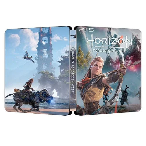 Horizon Forbidden West PS5 Steelcase FantasyBox (постройка, стальной корпус, игровой компакт-диск в комплект не входит)