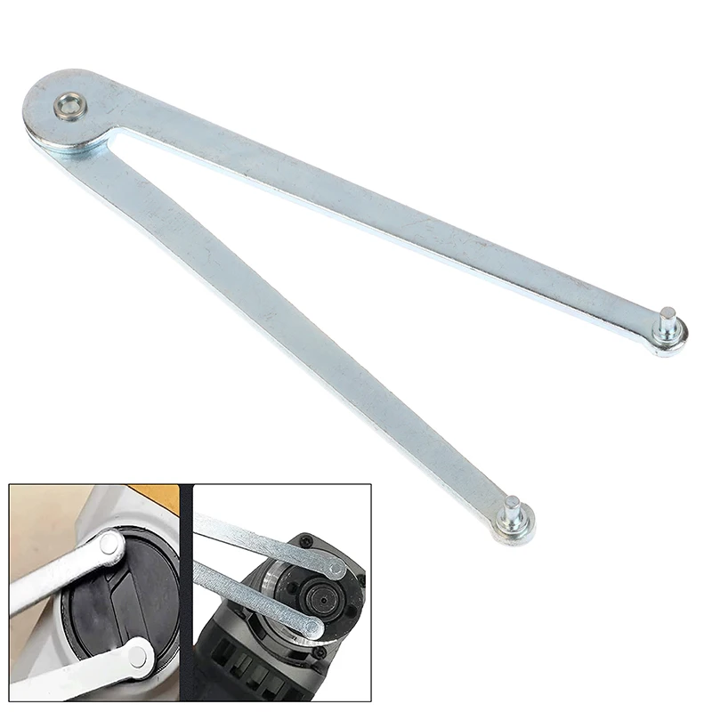 

18cm Thickened Universal Adjustable Angle Grinder Wrench Pin Wrench Hand Wrench Pin Pliers Round Nuts Angle Grinder Accessories