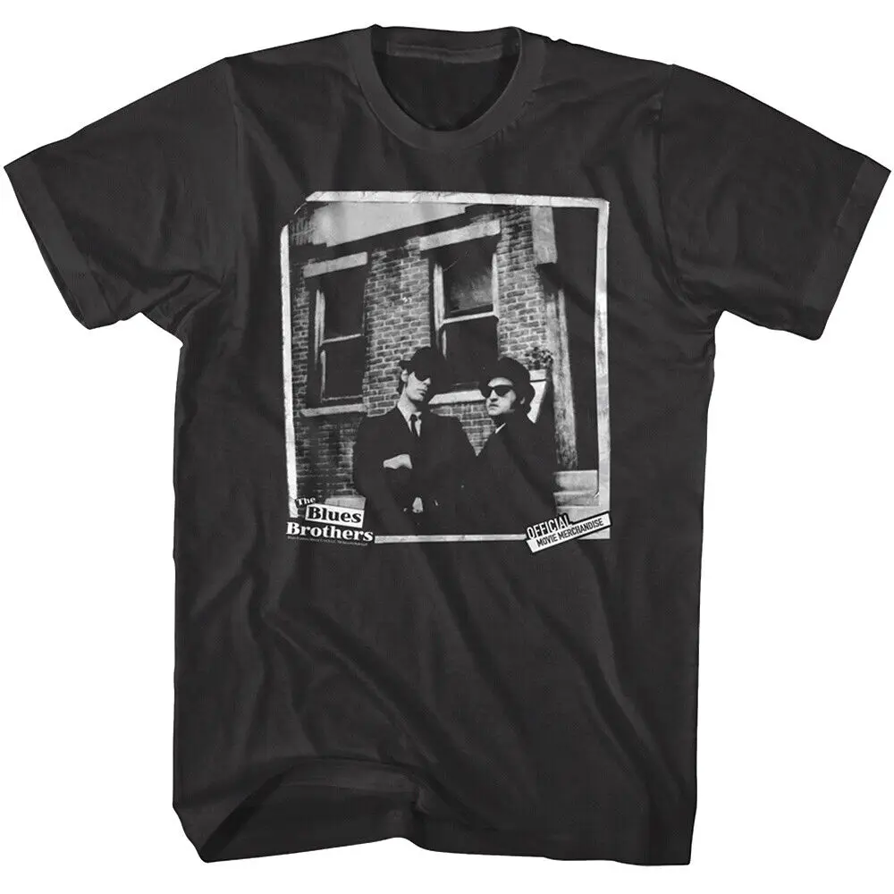 Blues Brothers Classic Pose Outside St Hellen Men Äôs T Shirt Official Merch