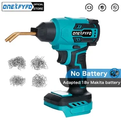 Máquina de solda plástica sem fio Hot Stapler, reparo do amortecedor, ferro de solda, painel do corpo do carro, crack gun para Makita 18V, sem bateria