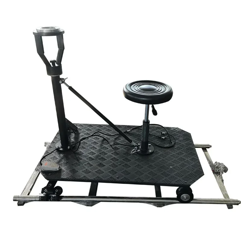 

Electric Moving Dolly Track Remote Control Camera Jib Dolly With Pedal And Joystick