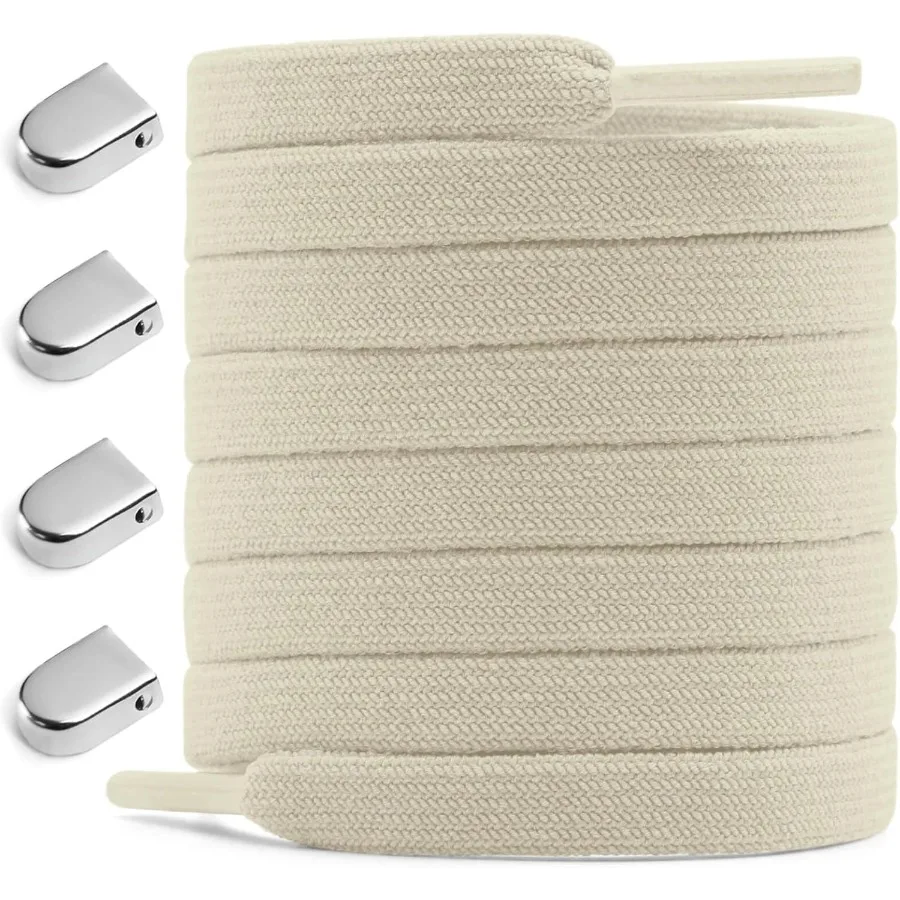 

Эластичные шнурки для обуви без завязок для кроссовок: плоские без завязок с зажимами на конце