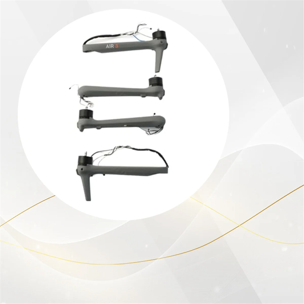 Motor Arm Shell Right Rear Arms Replacement for DJI Air 3 DroneJAS