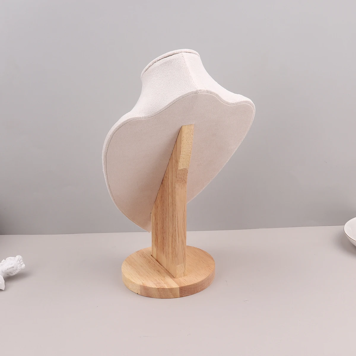 المخملية صورة قلادة عرض قلادة المنظم مجوهرات عرض موقف مجوهرات المعرضة تمثال نصفي قلادة قلادة نافذة العرض