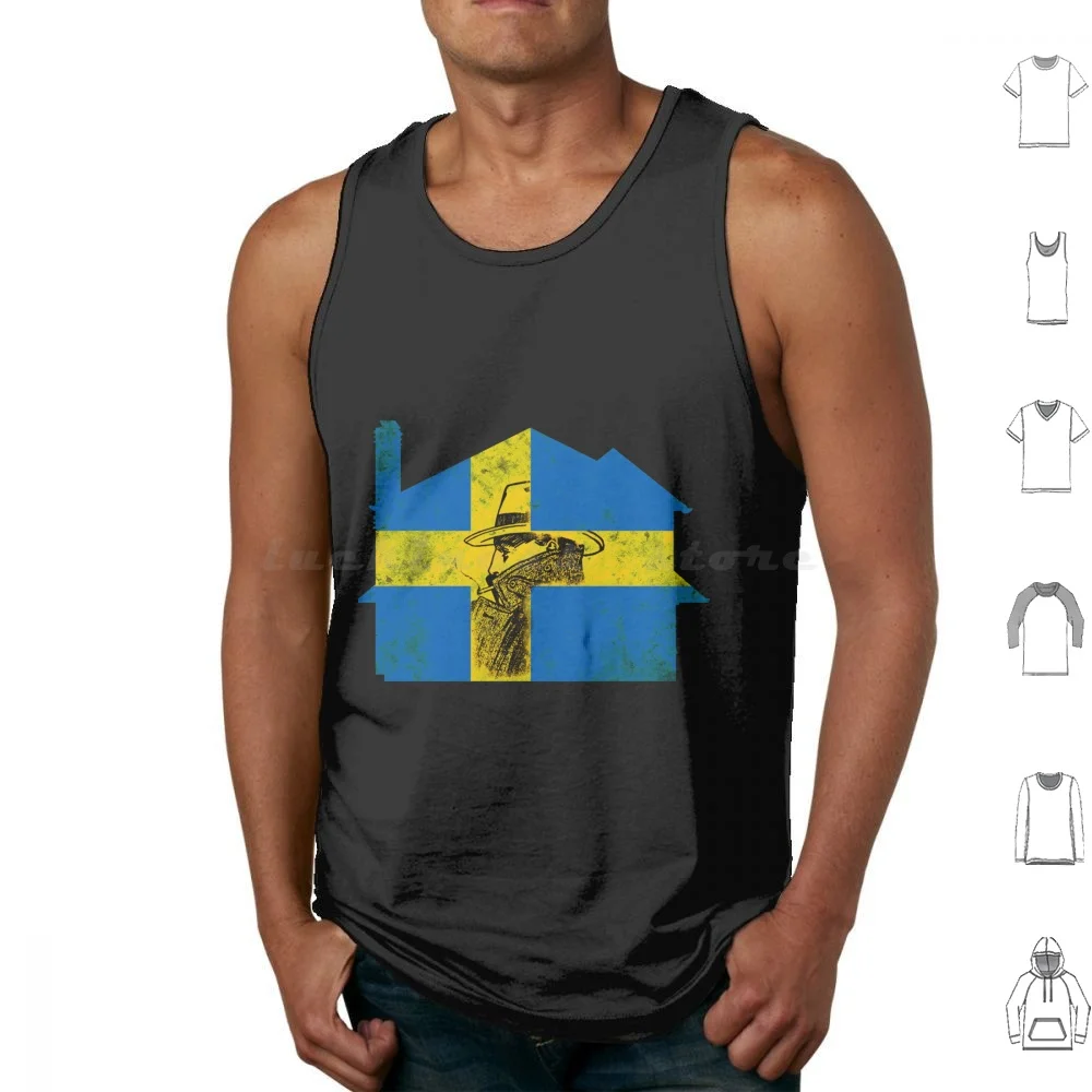 Casa sueca Mafia parodia camisetas sin mangas chaleco sin mangas casa sueca Mafia Ultra 2018 casa sueca música casa sueca