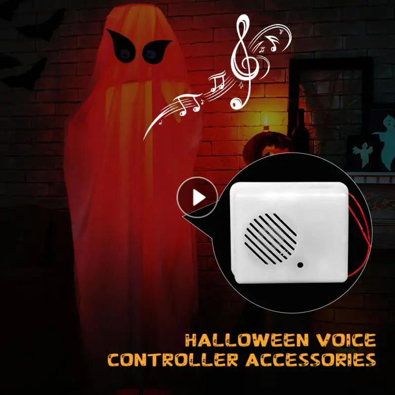 Talking PIR Motion Sensor Activated Voice Recordable Scream Speaker Player Speaker Halloween Christmas Sound Effect Shop Store