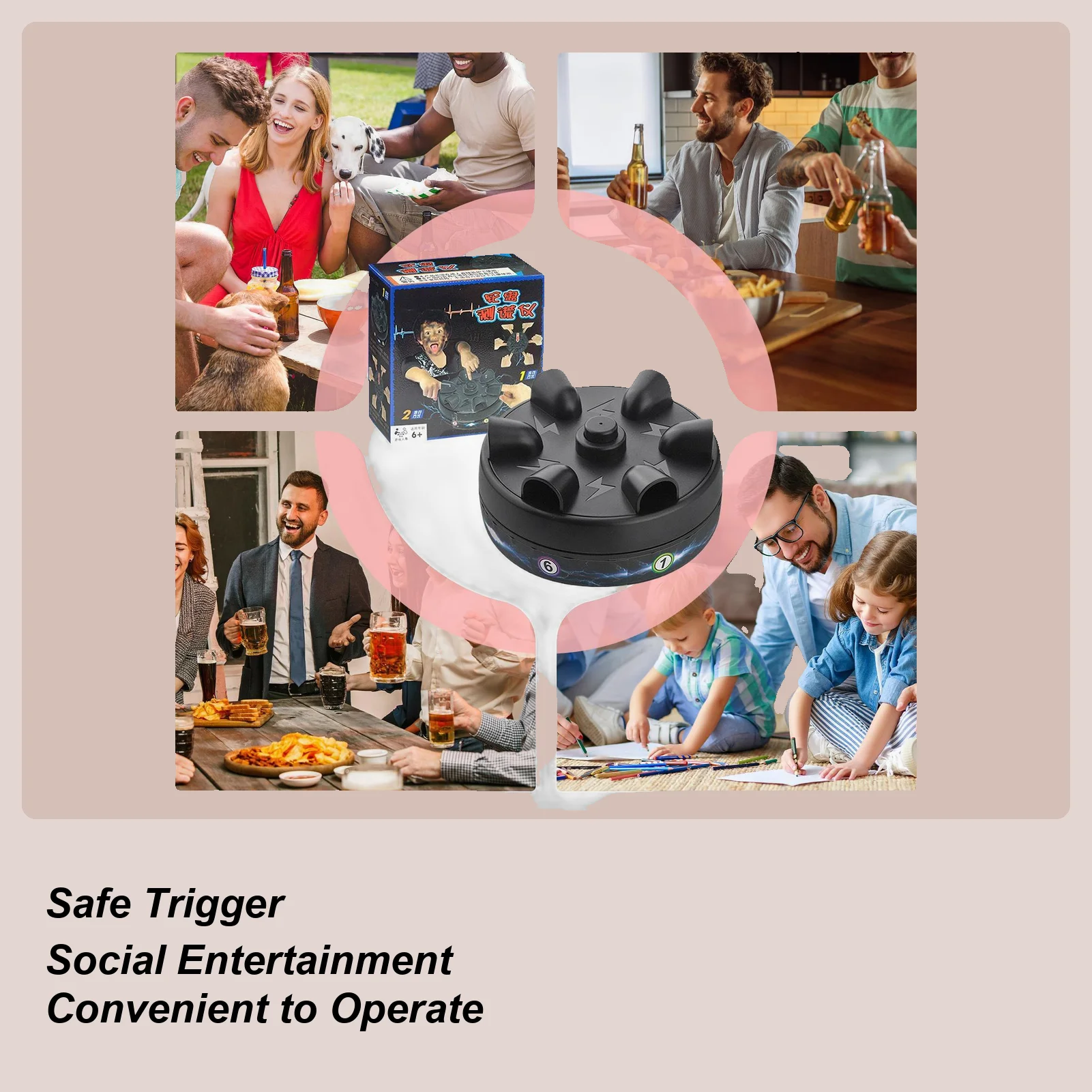 

Игра для вечеринок, электрическая интерактивная забавная игрушка для лежания, семейные игры для детей и взрослых, ночная деятельность, домашние школьные развлечения, релаксация