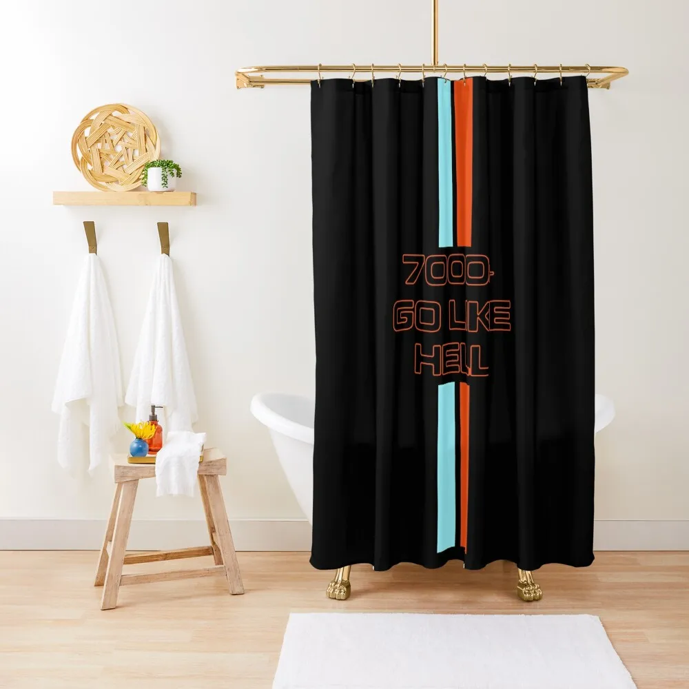 

Go Like Hell 7000 Shower Curtain For The Bathroom Set For Bathroom Shower Bathroom For Bathrooms Curtain