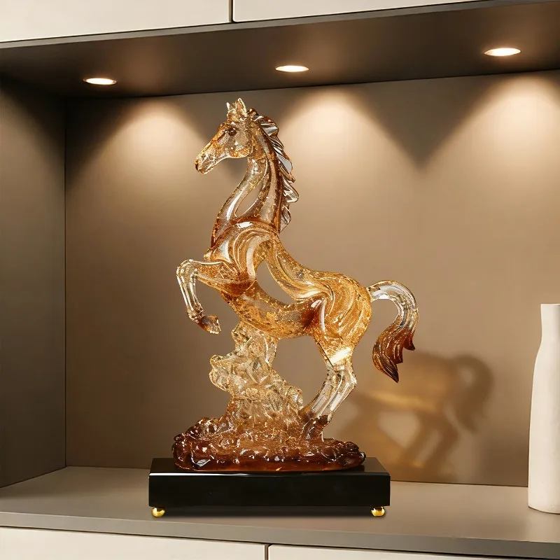 statuette-decorative-cheval-creatif-et-succes-garanti-pour-salon-meuble-tv-cave-a-vin-bureau-cadeau
