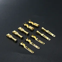 20pcs 2.8 Automotive Connector Male/Female Spade Insulated Electrical Spring Crimp Terminal For 2.8mm Housing