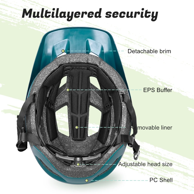 BATFOX 2025 MTB Helmet MTB Bicycle Bike Helmet cascos para bicicletas MTB BMX Cycling Bicycle Helmet men Ultralight integral roa