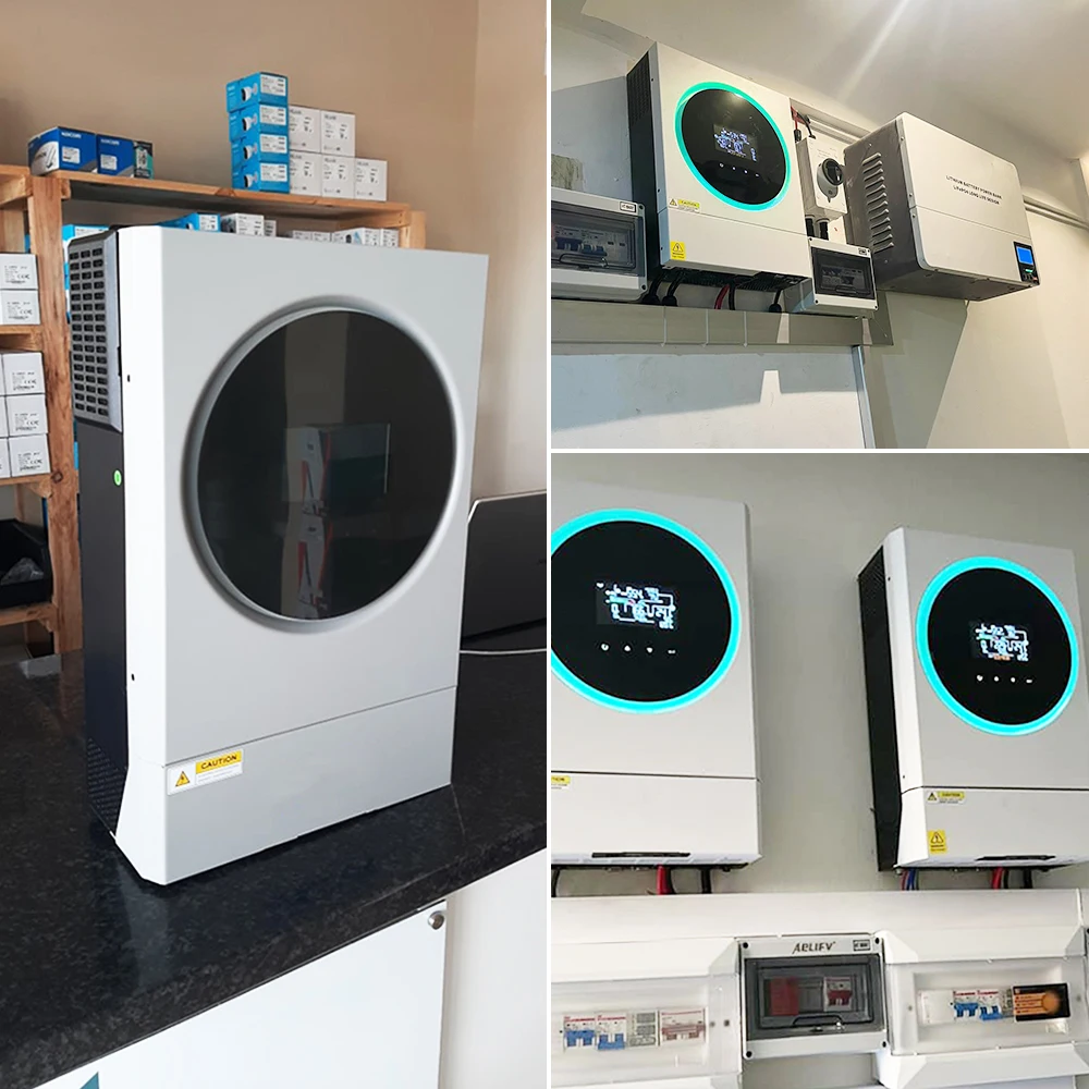 Voltronic Inverter Voltronic Wifi 11 Kw Solar All in One Inverter ibrido on Off Grid