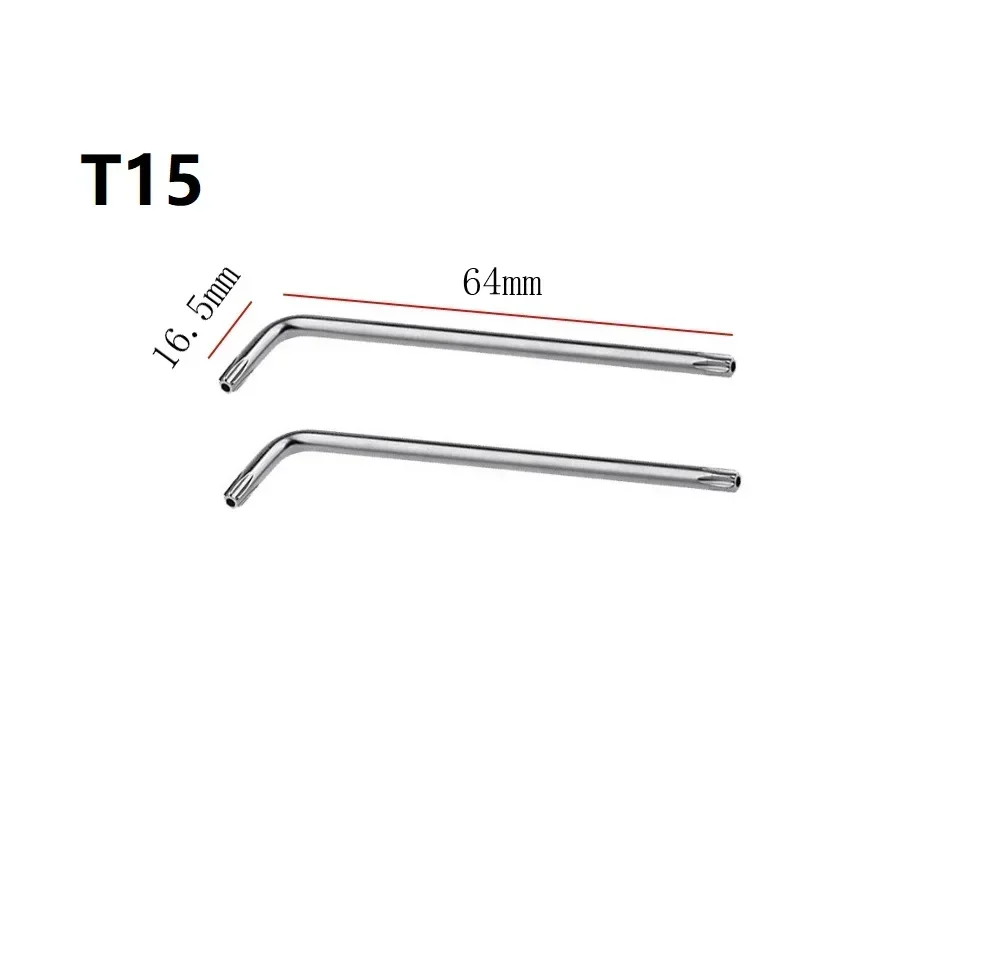 Turn Screw Torx Screwdrivers High Hardness Machine Small Size Spanner Wrench T30/T20/T25/T10/T15 2 Way Double Head