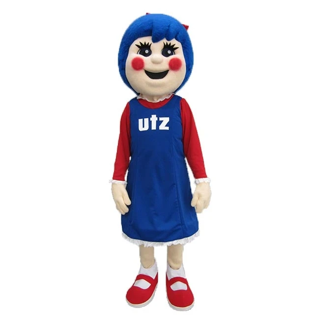 Utz Girl mascot costume custom fancy costume anime cosplay kits mascotte fancy dress carnival N31869